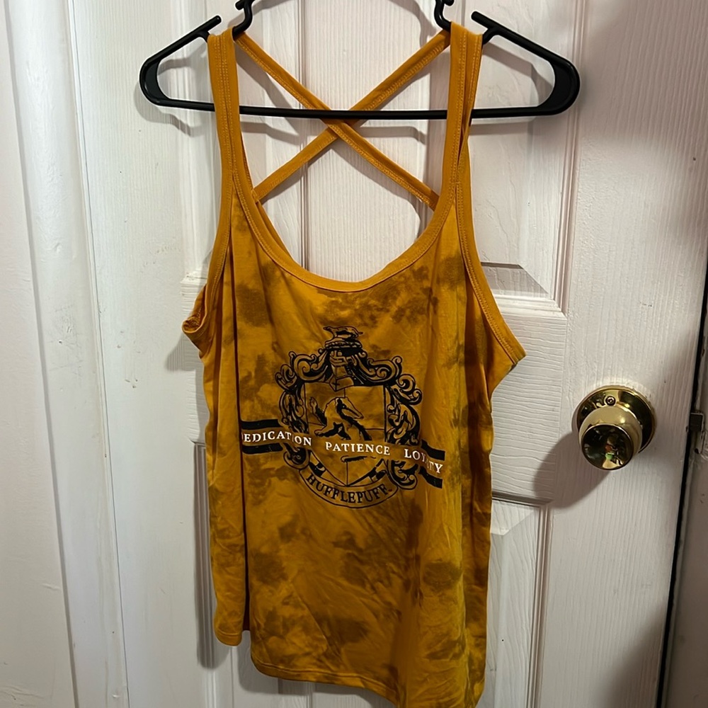 Hot topic Hufflepuff tank top-M